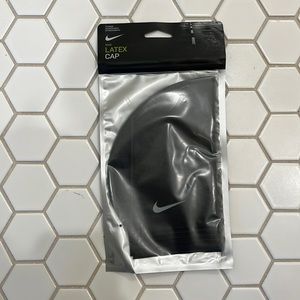 Brand new black Nike swim cap